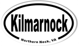 Kilmarnock Oval Bumper Stickers