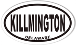 KILLMINGTON DE Oval Bumper Stickers