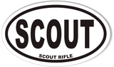 SCOUT Oval Bumper Stickers