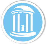 UNC Old Well Vinyl Bumper Sticker