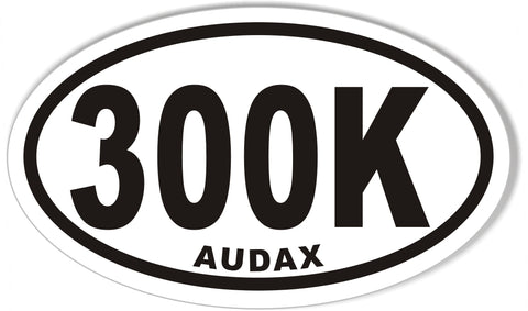 300K AUDAX Oval Sticker