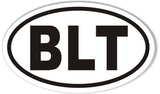 BLT Oval Bumper Stickers