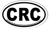 CRC Custom Euro Oval Bumper Stickers
