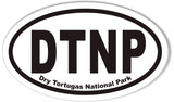 DTNP Dry Tortugas National Park Oval Bumper Stickers