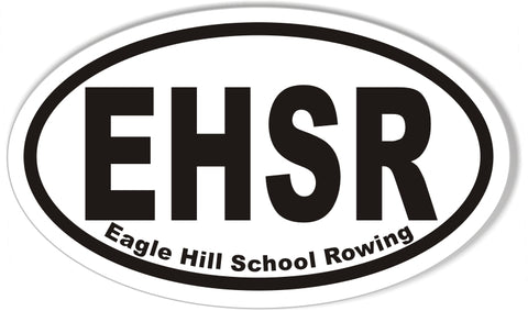 EHSR Oval Bumper Stickers