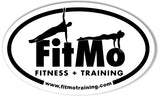 FitMo 3x5 Inch Custom Oval Bumper Stickers