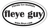 fleye guy Euro Oval Bumper Stickers
