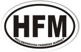 HFM Custom Euro Oval Stickers