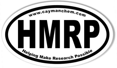 HMRP Custom Oval Bumper Stickers