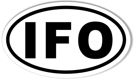 IFO Custom Euro Oval Bumper Stickers
