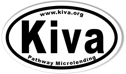 Kiva Custom Oval Bumper Stickers