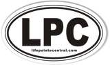 LPC 3x5" Custom Oval Bumper Stickers
