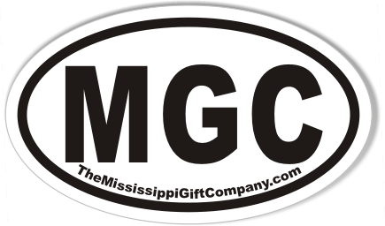 MGC Euro Oval Bumper Stickers