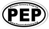 PEP 3x5" Custom Oval Bumper Stickers