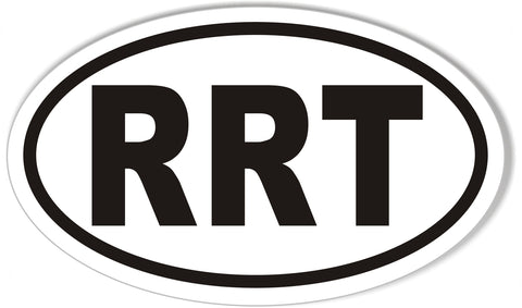 RRT Oval Bumper Stickers