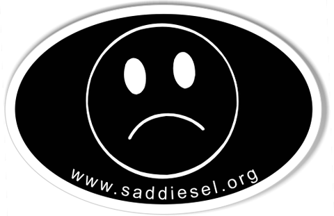www.saddiesel.org Custom Euro Oval Stickers