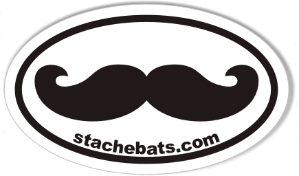 stachebats.com Custom Euro Oval Bumper Stickers