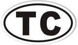 TC 3x5" Custom Euro Oval Stickers