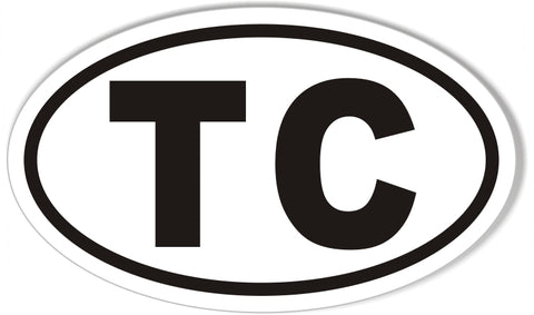 TC 3x5" Custom Euro Oval Stickers