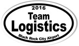 Team Logistics 2016 3x5 Custom Oval Bumper Stickers