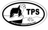 TPS Euro Oval Bumper Stickers