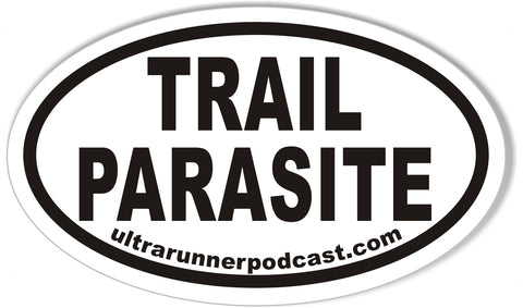 TRAIL PARASITE Custom Oval Bumper Stickers