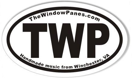 TWP TheWindowPanes.com Euro Oval Bumper Stickers