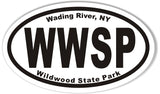 Wildwood State Park Oval Sticker