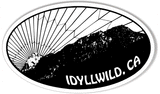 IDYLLWILD Oval Stickers