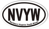NVYW Custom Euro Oval Bumper Stickers