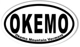 OKEMO Oval Stickers