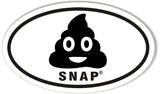 SNAP Custom Oval Bumper Stickers
