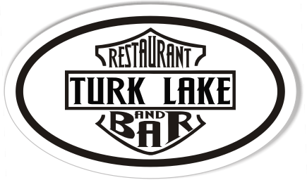 Turk Lake Custom Oval Bumper Stickers